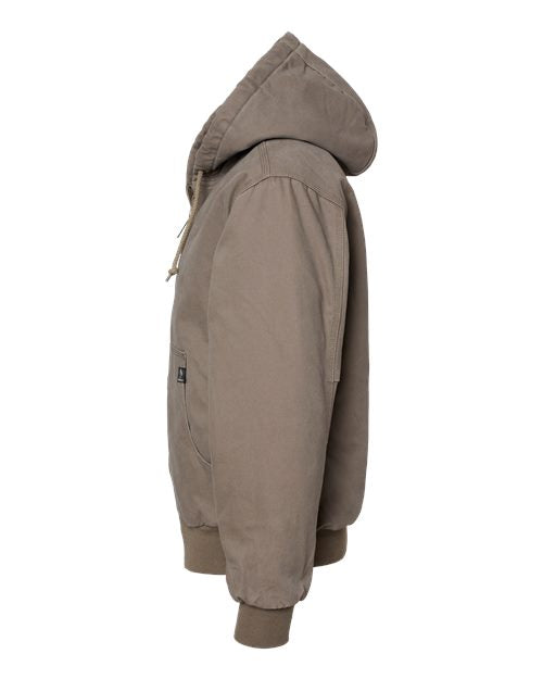 Cheyenne Boulder Cloth™ Hooded Jacket with Tricot Quilt Lining Tall Sizes | USA Decoration