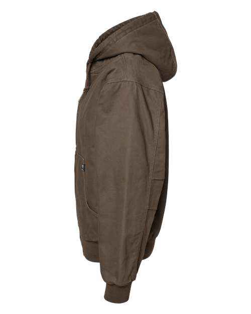Cheyenne Boulder Cloth™ Hooded Jacket with Tricot Quilt Lining Tall Sizes | USA Decoration