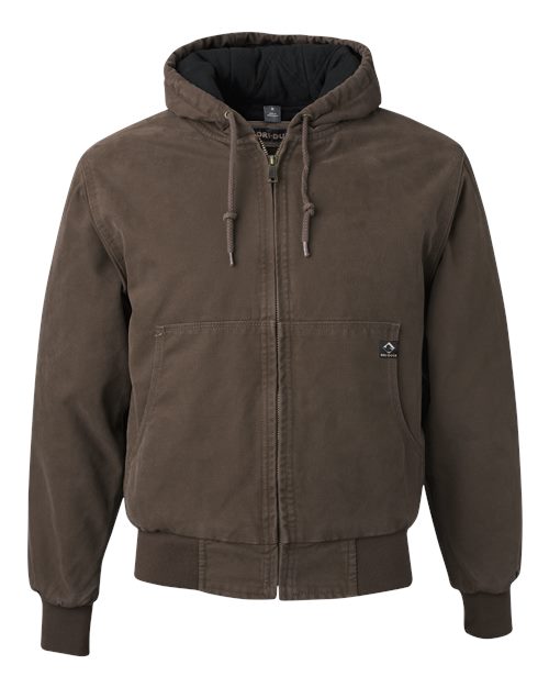 Cheyenne Boulder Cloth™ Hooded Jacket with Tricot Quilt Lining Tall Sizes | USA Decoration