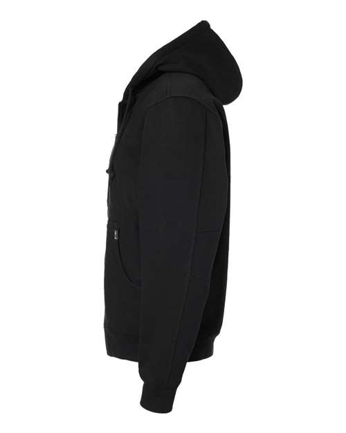 Crossfire Heavyweight Power Fleece Hooded Jacket with Thermal Lining Tall Sizes | USA Decoration