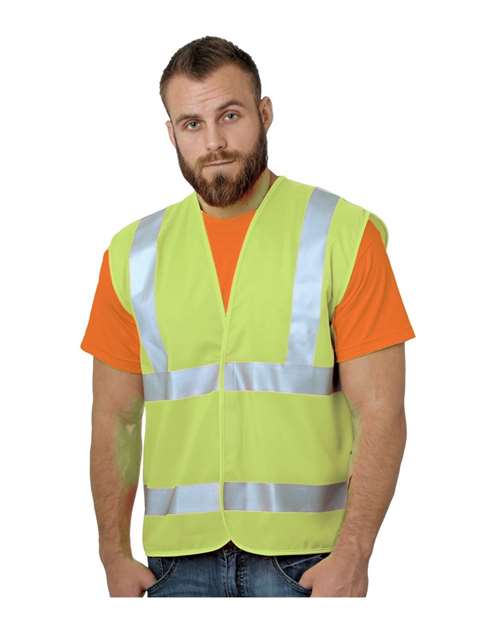 USA-Made Economy Class 2 ANSI Vest | USA Decoration