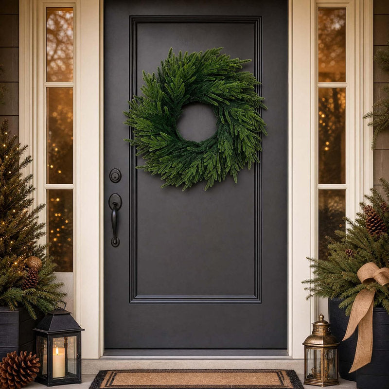 24" cedar Christmas wreath