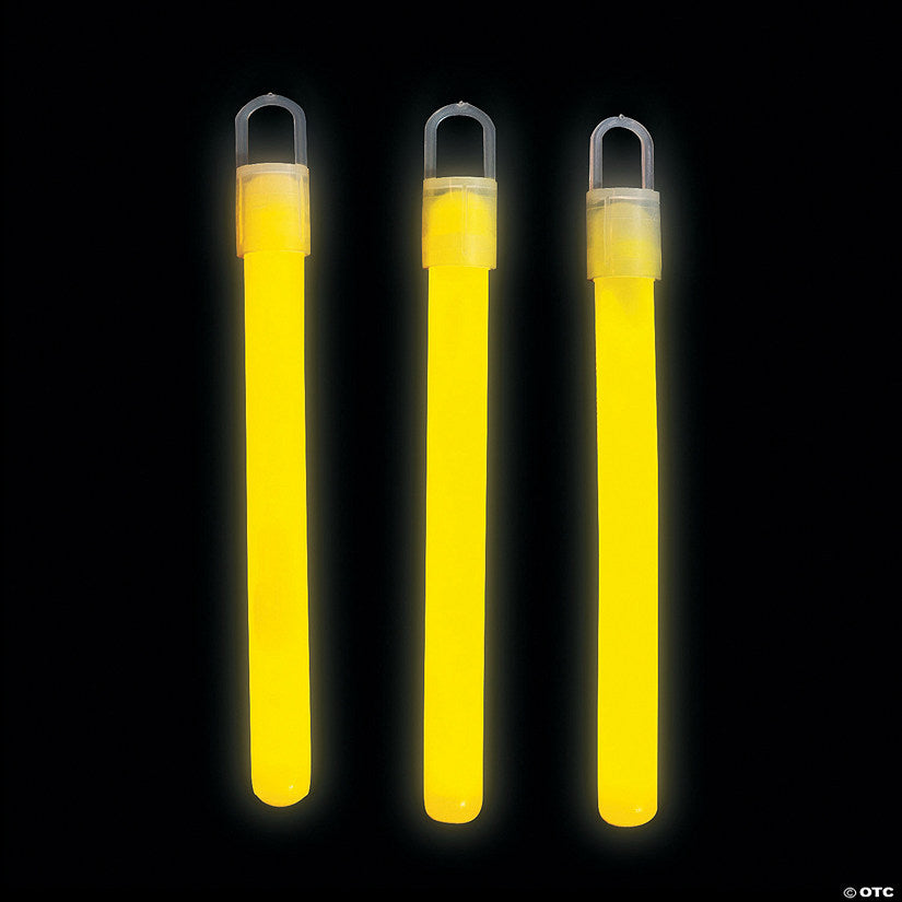 Yellow Glow Sticks - 12 Pc. | USA Decoration®