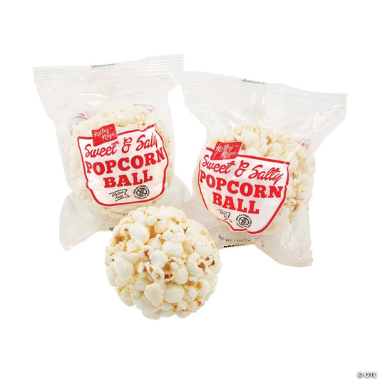 24 oz. Kathy Kaye Sweet & Salty Popcorn Balls - 24 Pc.
