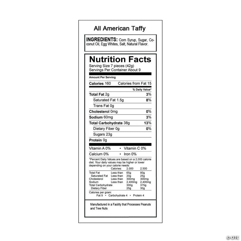 24 oz. Red, White & Blue Patriotic All-American Taffy Candy - 67 Pc.