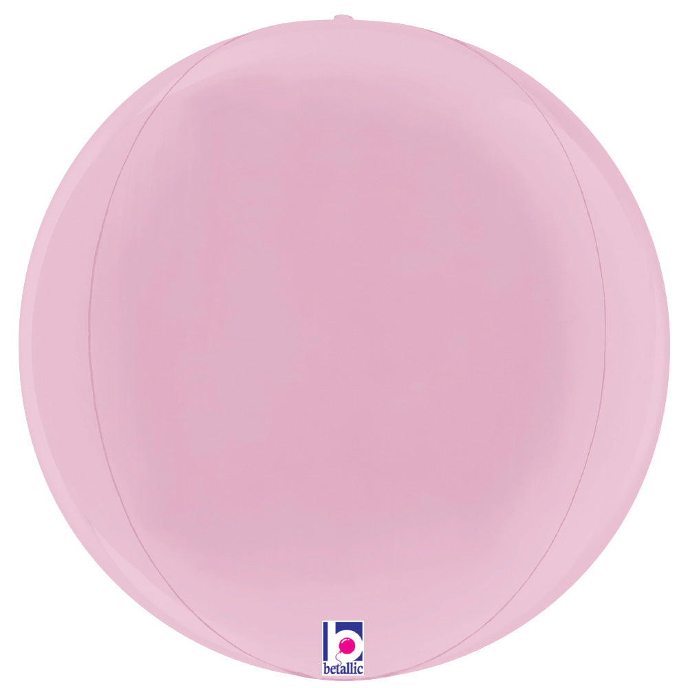 22 inch DIMENSIONALS PASTEL PINK GLOBE | USA Decoration®