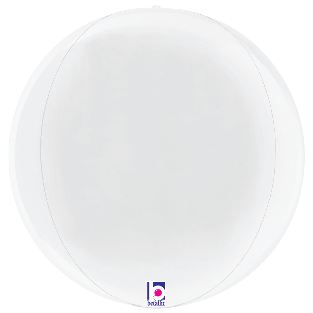 22 inch DIMENSIONALS WHITE GLOBE | USA Decoration®