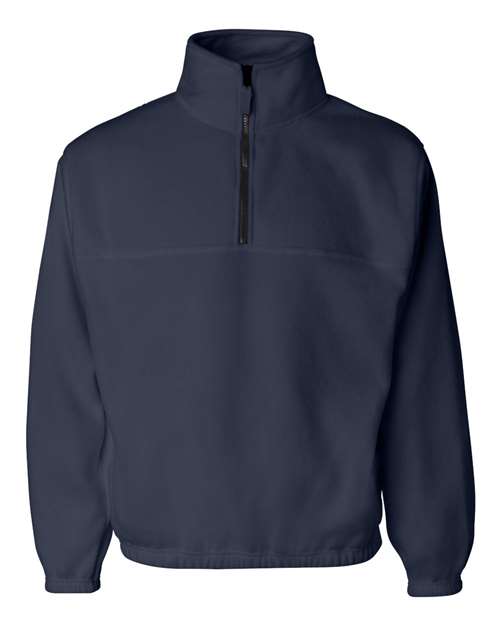 Fleece Quarter-Zip Pullover | USA Decoration