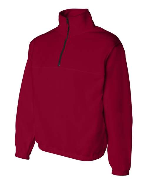 Fleece Quarter-Zip Pullover | USA Decoration