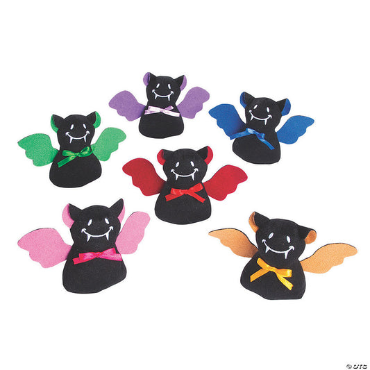 Per Dozen: Mini Halloween Stuffed Bats - 12 Pc. | USA Decoration®