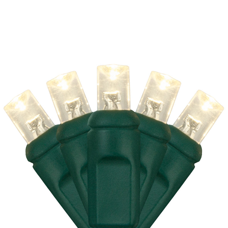 25' 50-Light Shatterproof Wide Angle LED Mini String Lights (End to End Connectable)