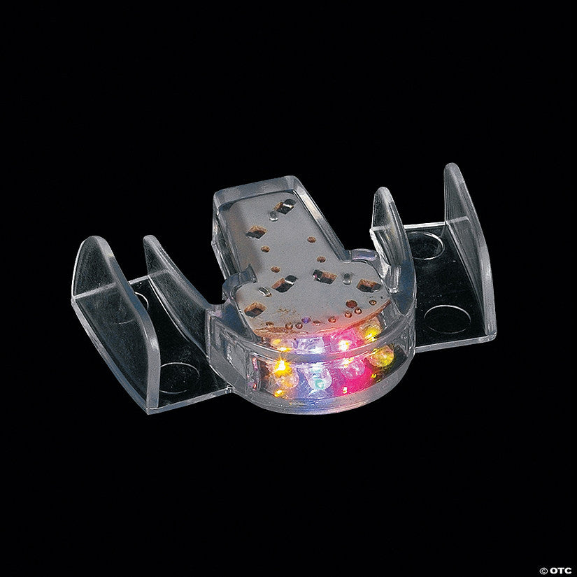 Flashing Teeth BPA-Free Plastic Mouthpiece - 12 Ct. | USA Decoration®