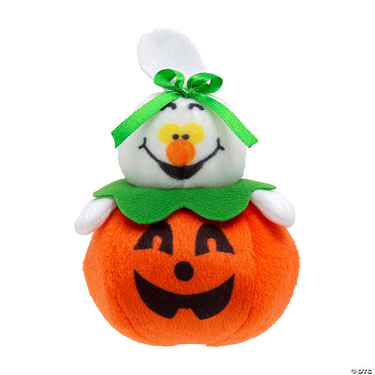Per Dozen: Halloween Stuffed Ghosts in Jack-O’-Lanterns - 12 Pc. | USA Decoration®