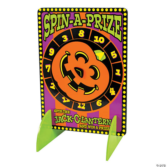 Each: 14 3/4" x 20" Halloween Spin the Jack-O'-Lantern Wood Prize Wheel | USA Decoration®
