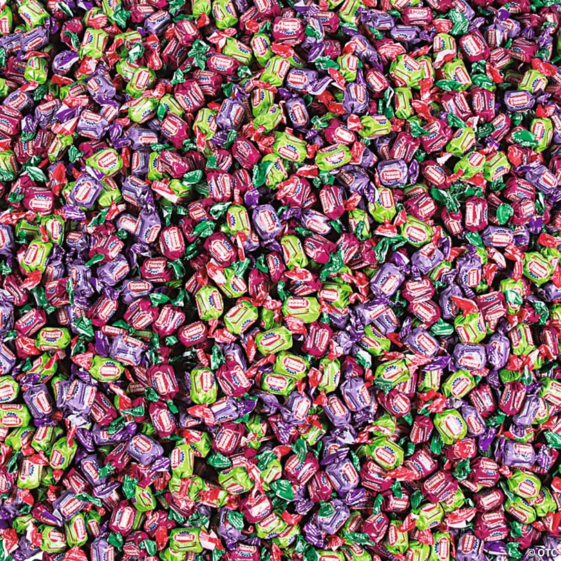 25 Lb. Bulk 1800 Pc. Dubble Bubble 3 Flavors Gumballs