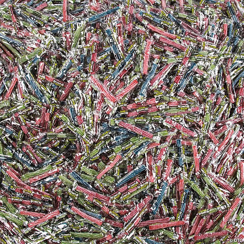25 lbs. Bulk 1800 Pc. Sour Punch Twists Fruit-Flavored Chewy Candy