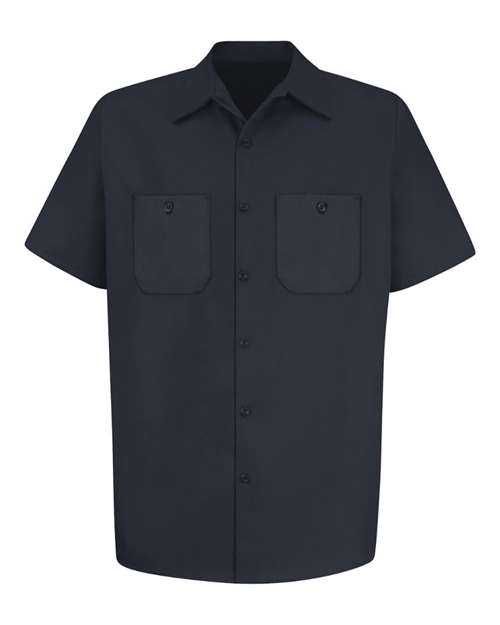 Cotton Short Sleeve Uniform Shirt | USA Decoration