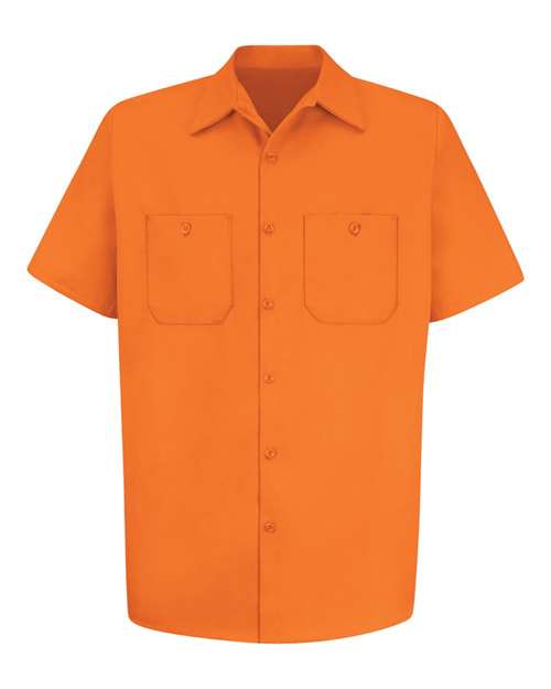 Cotton Short Sleeve Uniform Shirt | USA Decoration