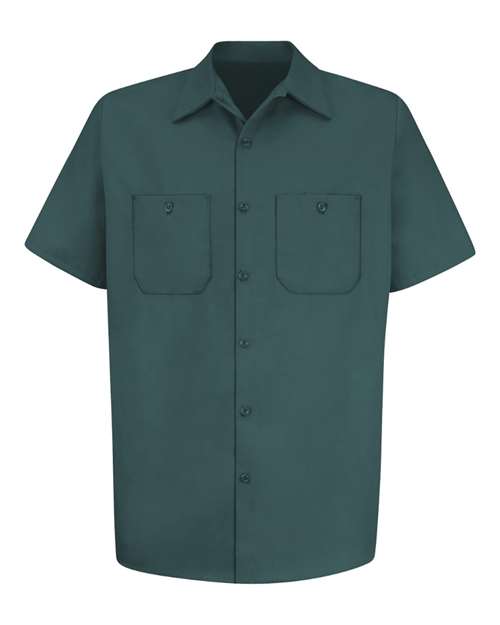 Cotton Short Sleeve Uniform Shirt | USA Decoration