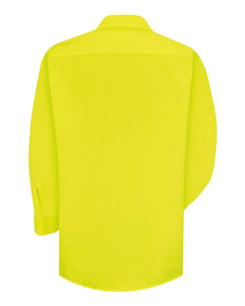 Enhanced Visibility Long Sleeve Work Shirt | USA Decoration