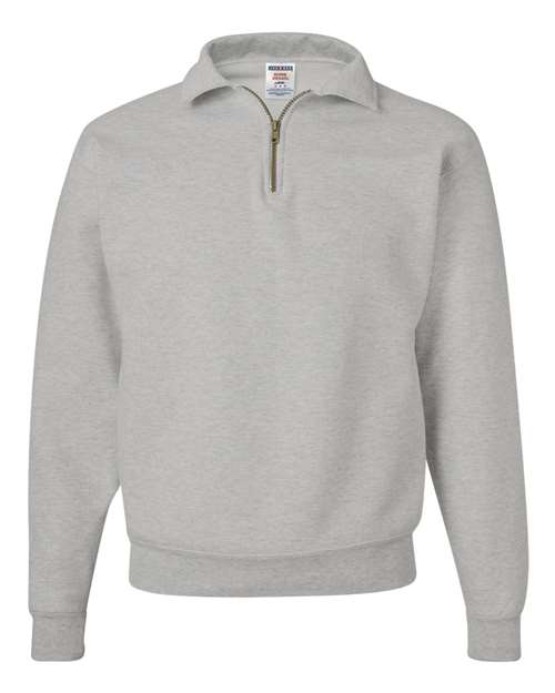 Super Sweats NuBlend® Quarter-Zip Cadet Collar Sweatshirt | USA Decoration