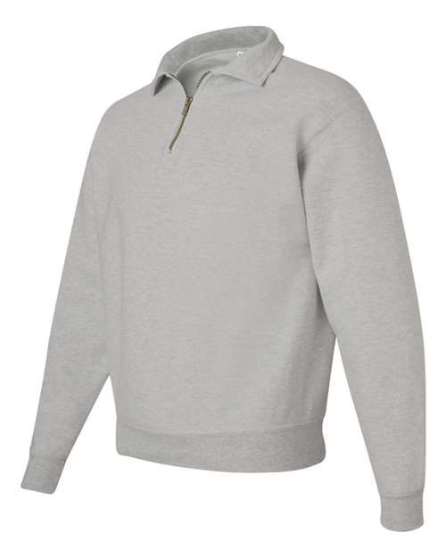 Super Sweats NuBlend® Quarter-Zip Cadet Collar Sweatshirt | USA Decoration