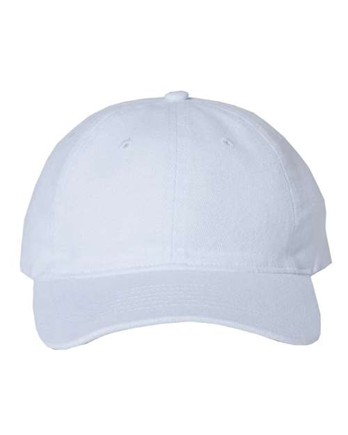 Heavy Brushed Twill Unstructured Cap | USA Decoration