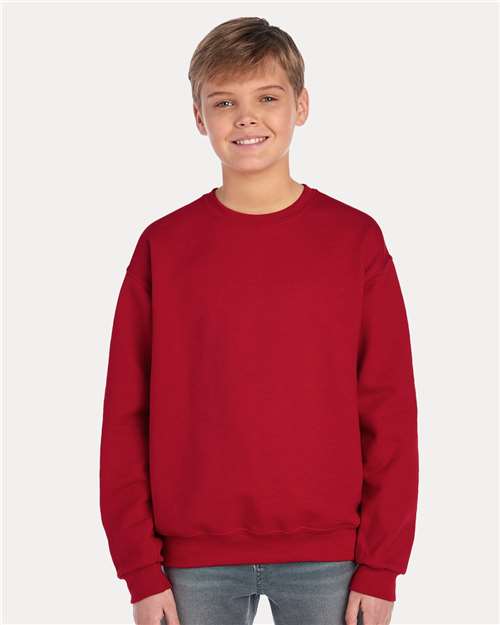 NuBlend® Youth Crewneck Sweatshirt | USA Decoration