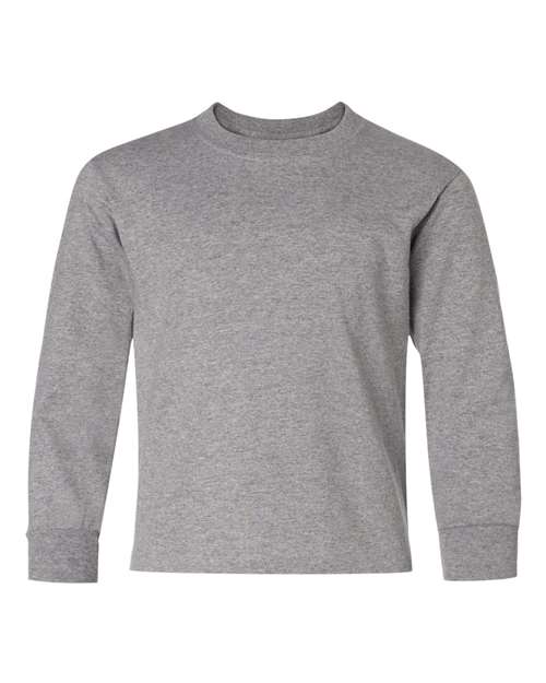 Dri-Power® Youth Long Sleeve 50/50 T-Shirt | USA Decoration