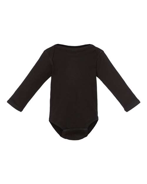 Infant Long Sleeve Baby Rib Bodysuit | USA Decoration