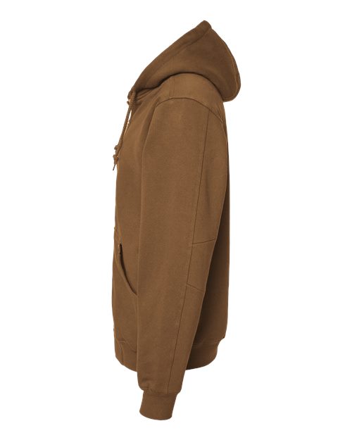Crossfire Heavyweight Power Fleece Hooded Jacket with Thermal Lining Tall Sizes | USA Decoration