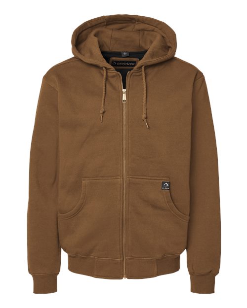 Crossfire Heavyweight Power Fleece Hooded Jacket with Thermal Lining Tall Sizes | USA Decoration