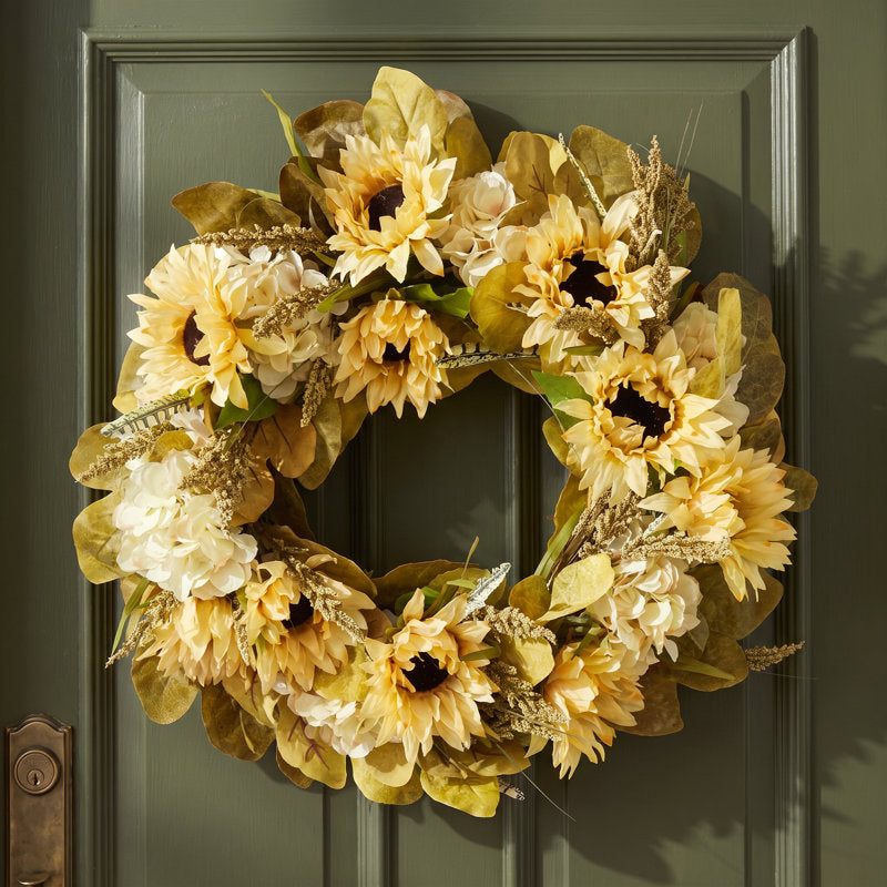 28" fall wreath