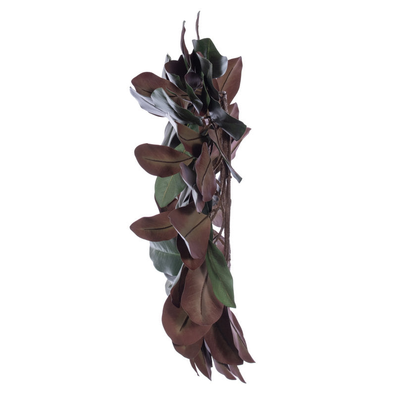 28" Green Magnolia Leaf Wreath