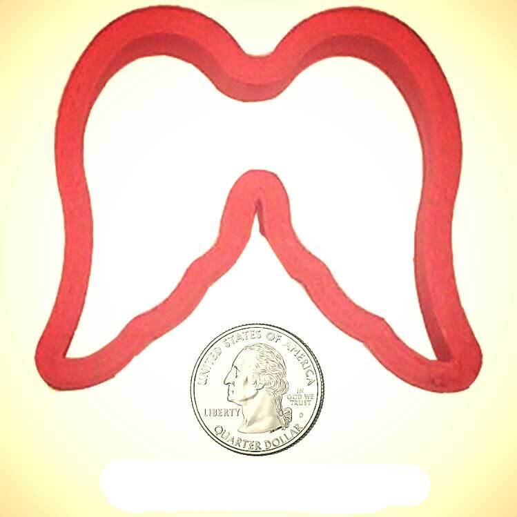 Small Angel Wings Cookie Cutter 2.25 in PC0326