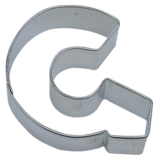 Letter G Tin Cookie Cutter 3 in B0107
