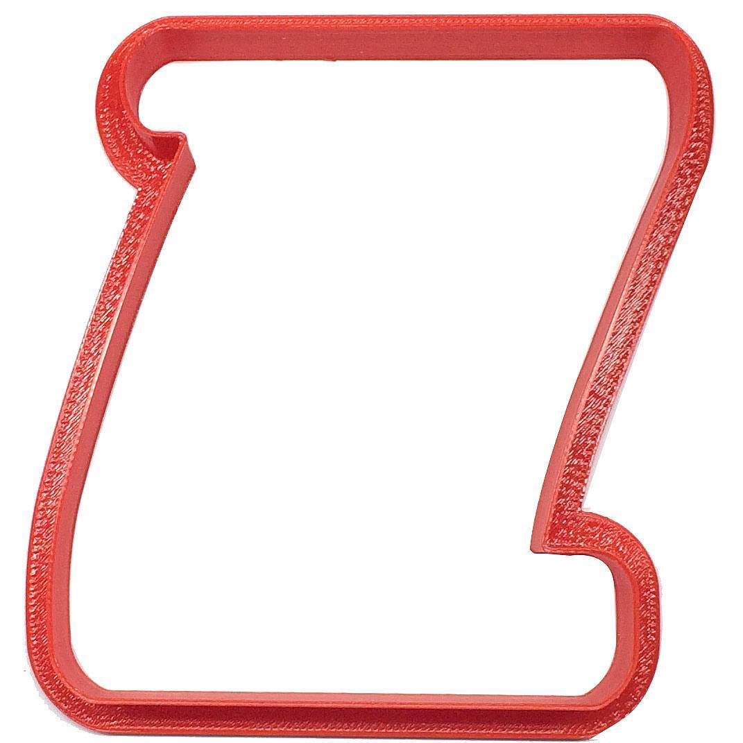Scroll Cookie Cutter 4 in PC0455