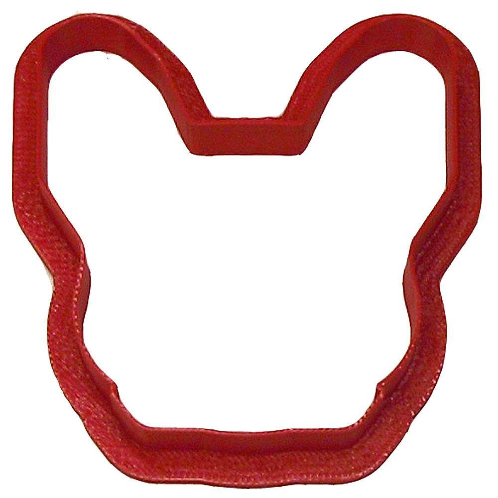 Bulldog Face Cookie Cutter 3 in PC0416