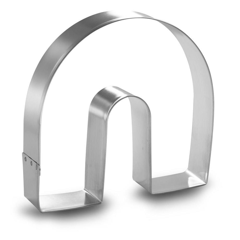 Rainbow Horseshoe Cookie Cutter 4.5 in B1162