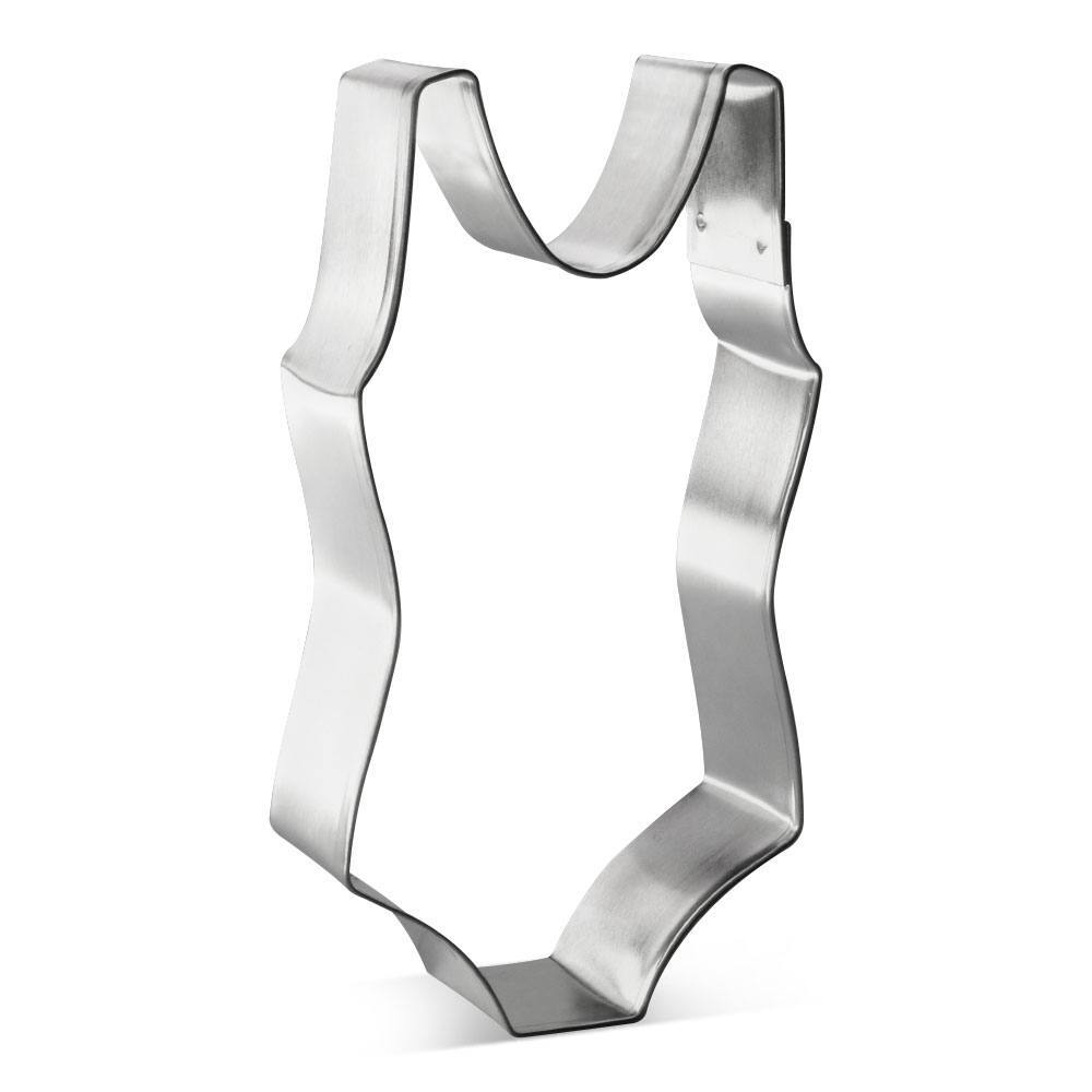 One Piece Swimming Suit Cookie Cutter 4 in B1548