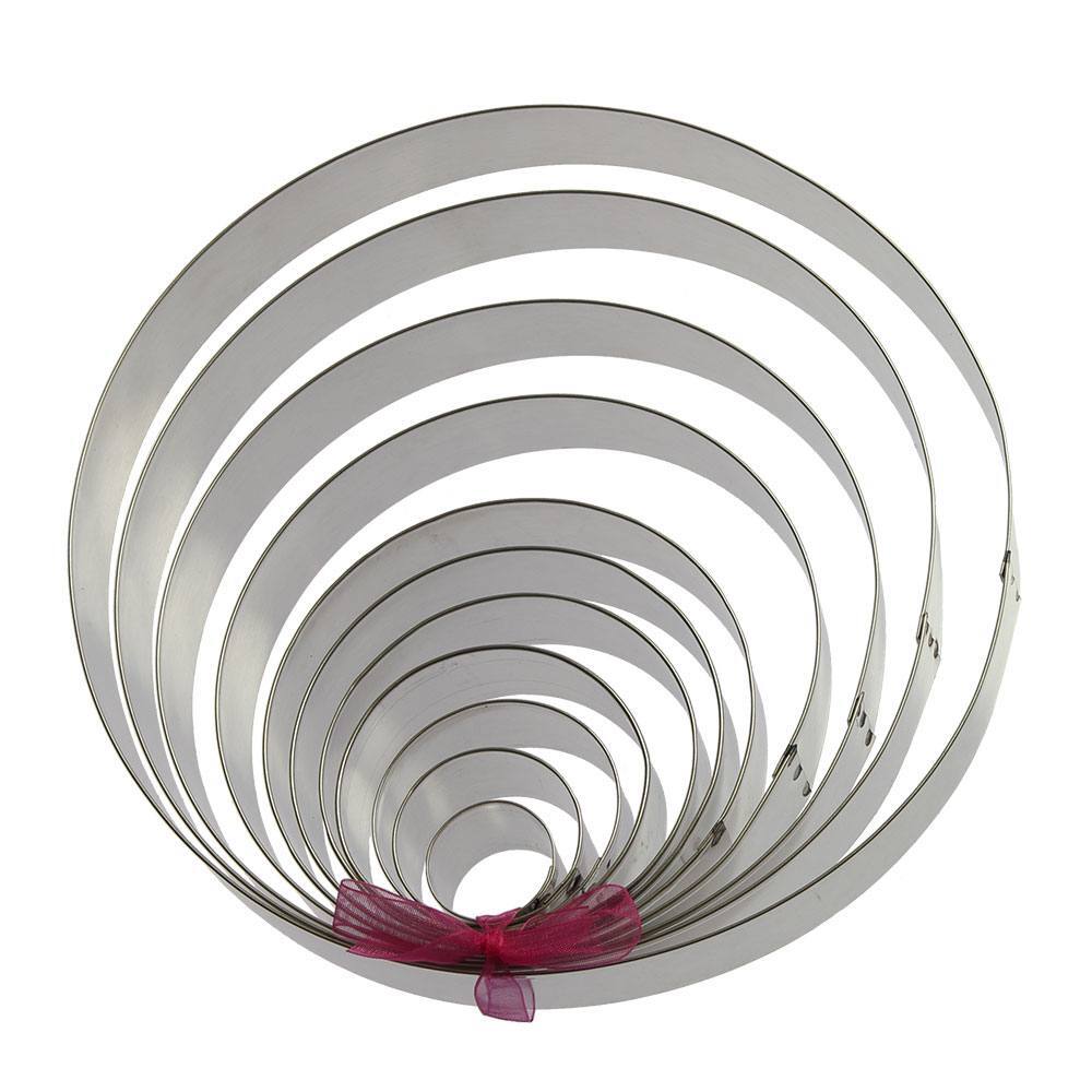 Circle Round Cookie Cutter 11 Pc Set L9023