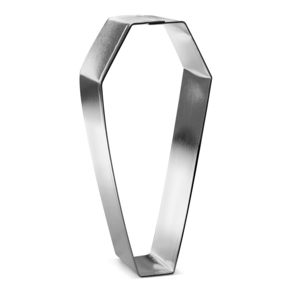 Coffin Sleeping Bag Cookie Cutter 4.75 in B1737