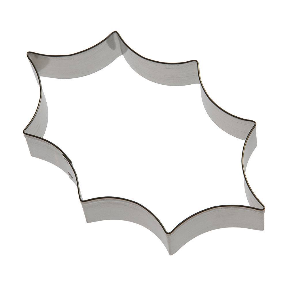 Holly Leaf Cookie Cutter 5.5 in B0530