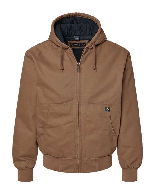 Cheyenne Boulder Cloth™ Hooded Jacket with Tricot Quilt Lining Tall Sizes | USA Decoration