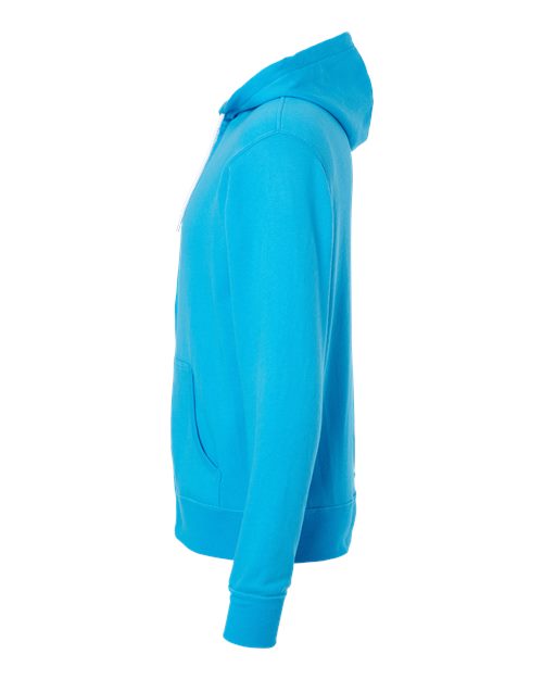 Lightweight Full-Zip Hooded Sweatshirt | USA Decoration