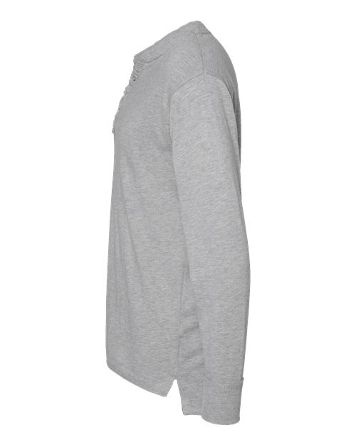 Vintage Brushed Jersey Henley | USA Decoration
