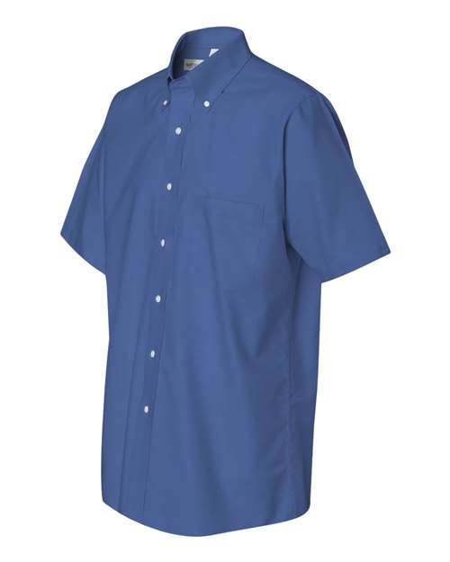 Short Sleeve Oxford Shirt | USA Decoration