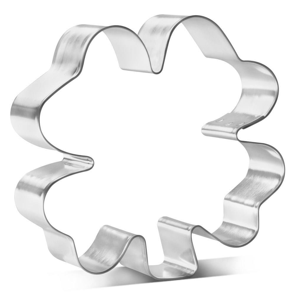 Big Four Leaf Clover Cookie Cutter 3.75 in B1619