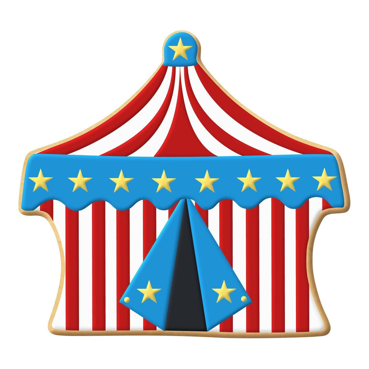 Circus Tent Cookie Cutter 3.5 in B1585