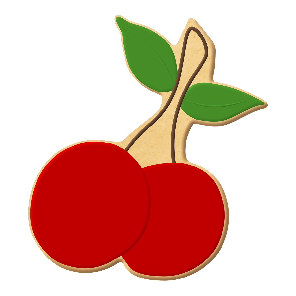 Cherries Cookie Cutter 4 in B1739